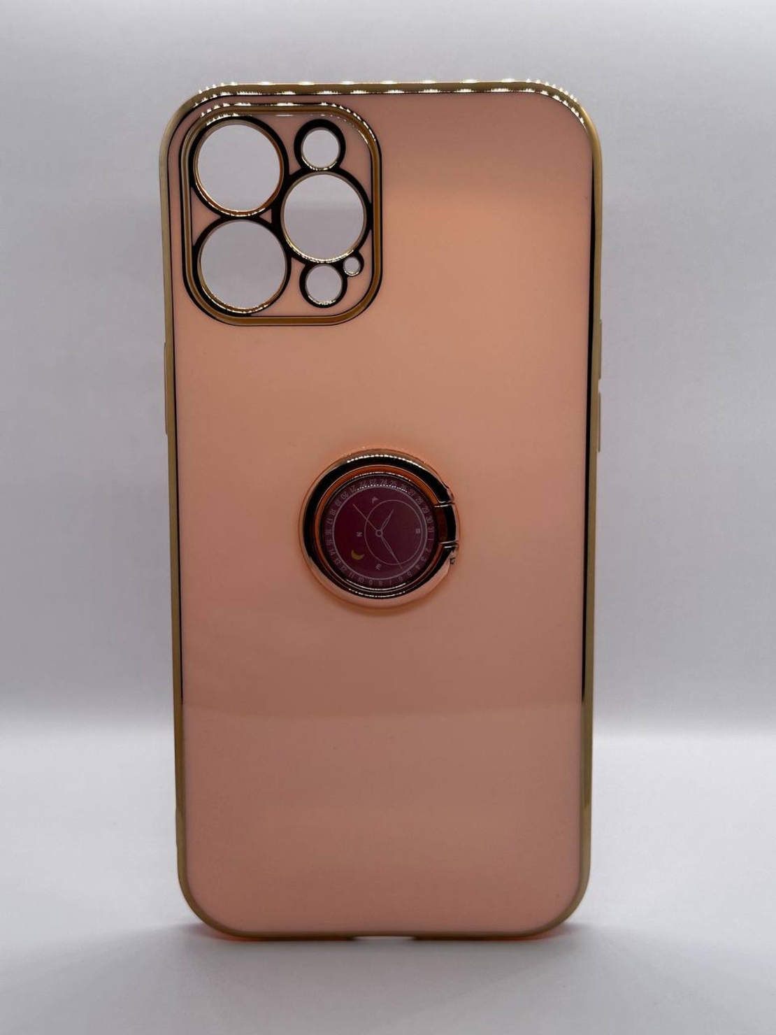 Лъскав силиконов гръб с ринг RT-1 за iPhone 11 Pro Max