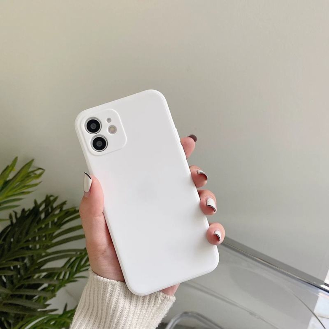 Мек силиконов гръб с матиращ ефект RT-2 - бял за Redmi Note 12 5G