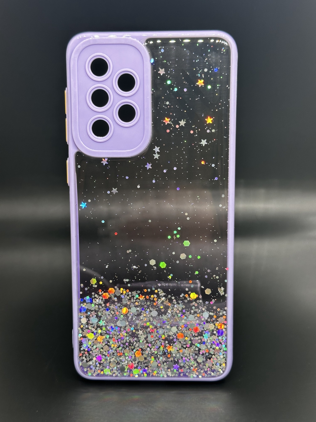Блестящ гръб лилав RT-5 за Samsung A22 4G