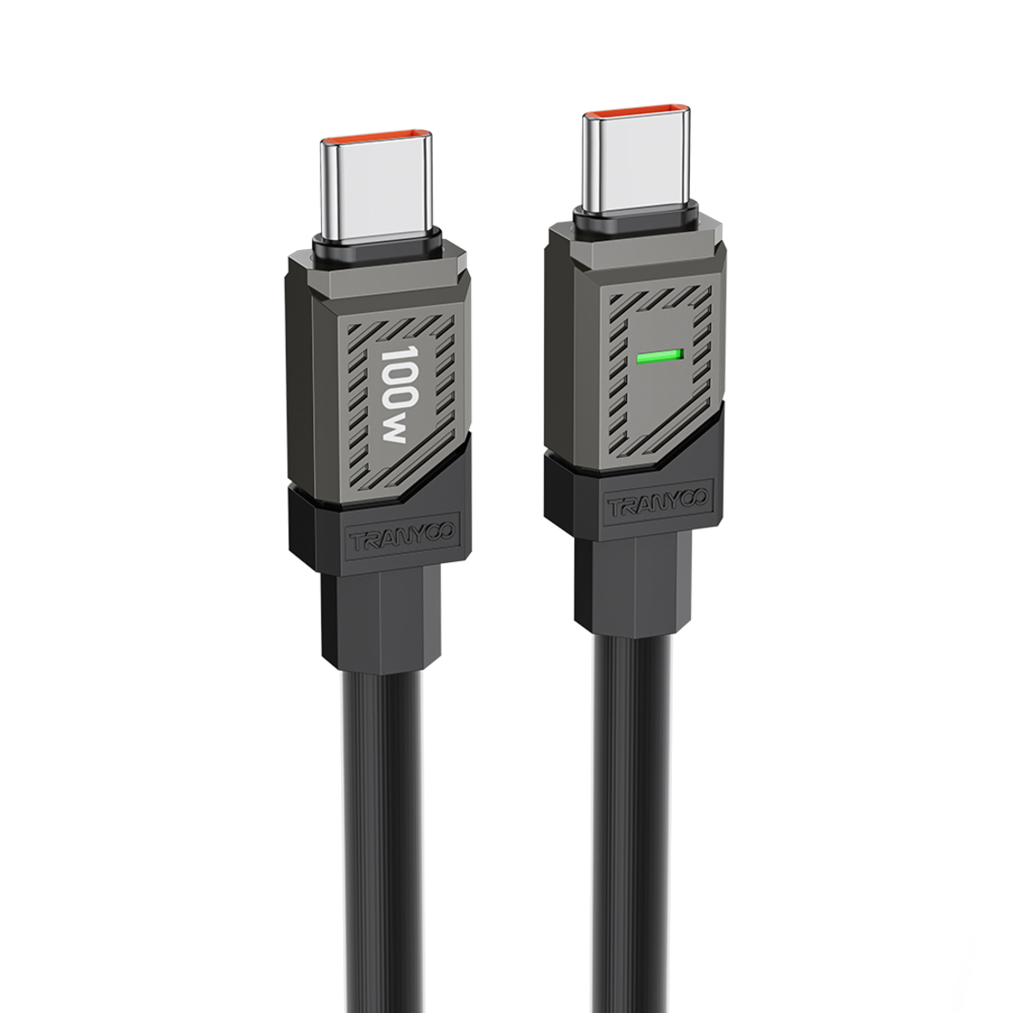 100w PD Super Fast Charging кабел Type C към Type C с оплетка CC-2
