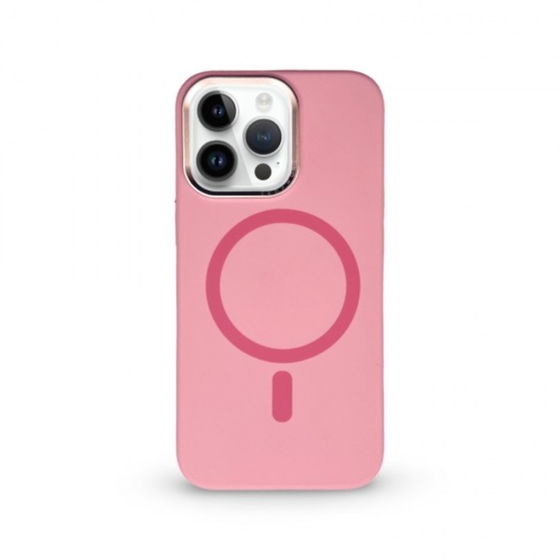 Луксозен Premium кейс+Magsafe TP-102 iPhone 17 Pro  - Розов