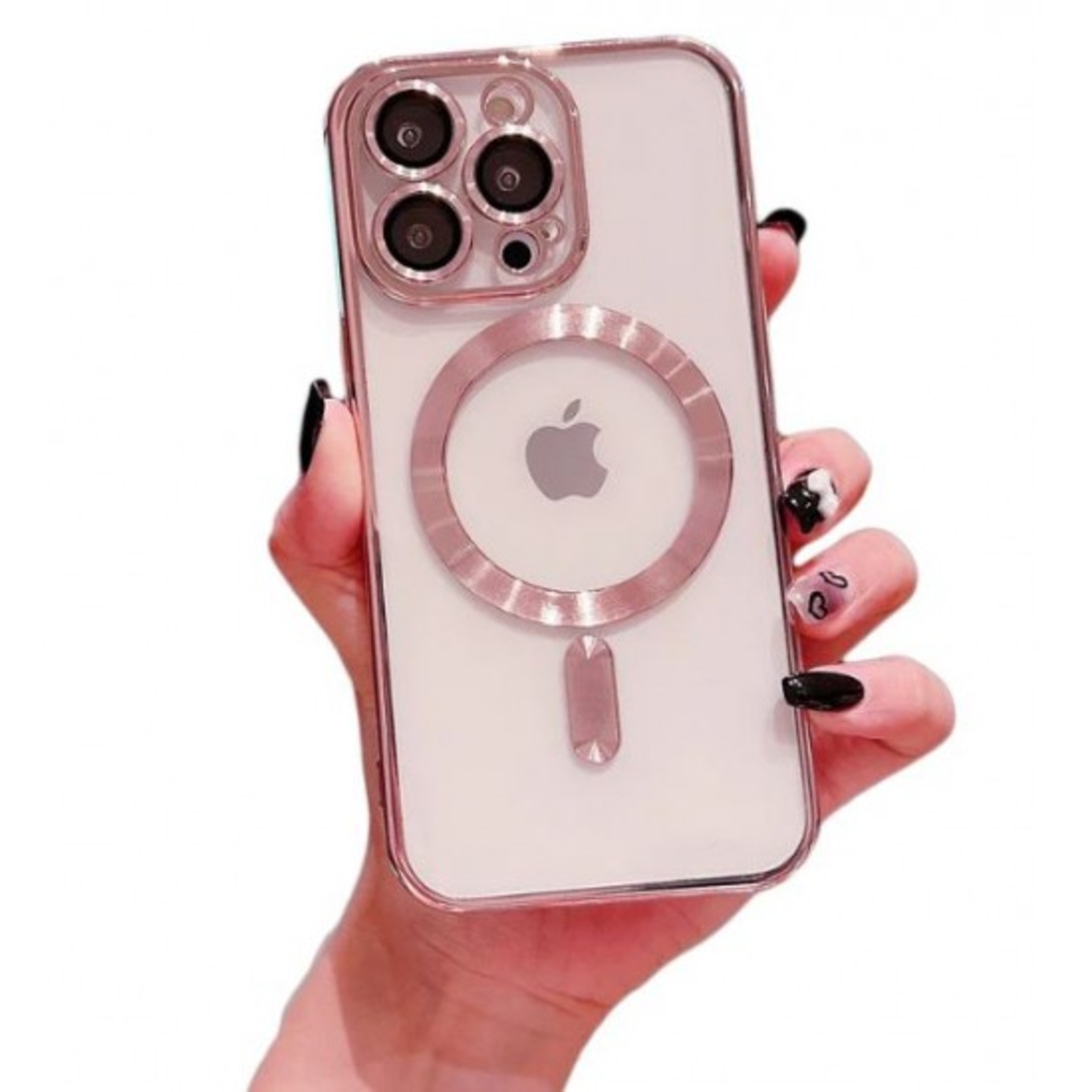 Кейс MG38 Luxury Case with Magsafe iPhone 17 Pro Max - Розов