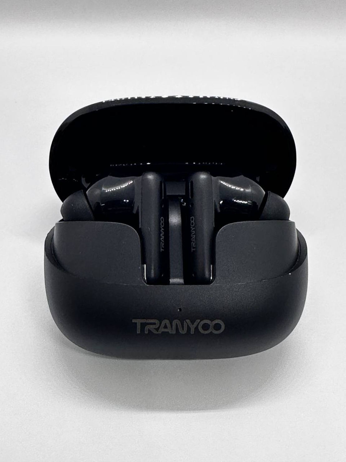Tranyoo ( T-M26 ) Ултра леки, шумоизолиращи стерео безжични слушалки черни