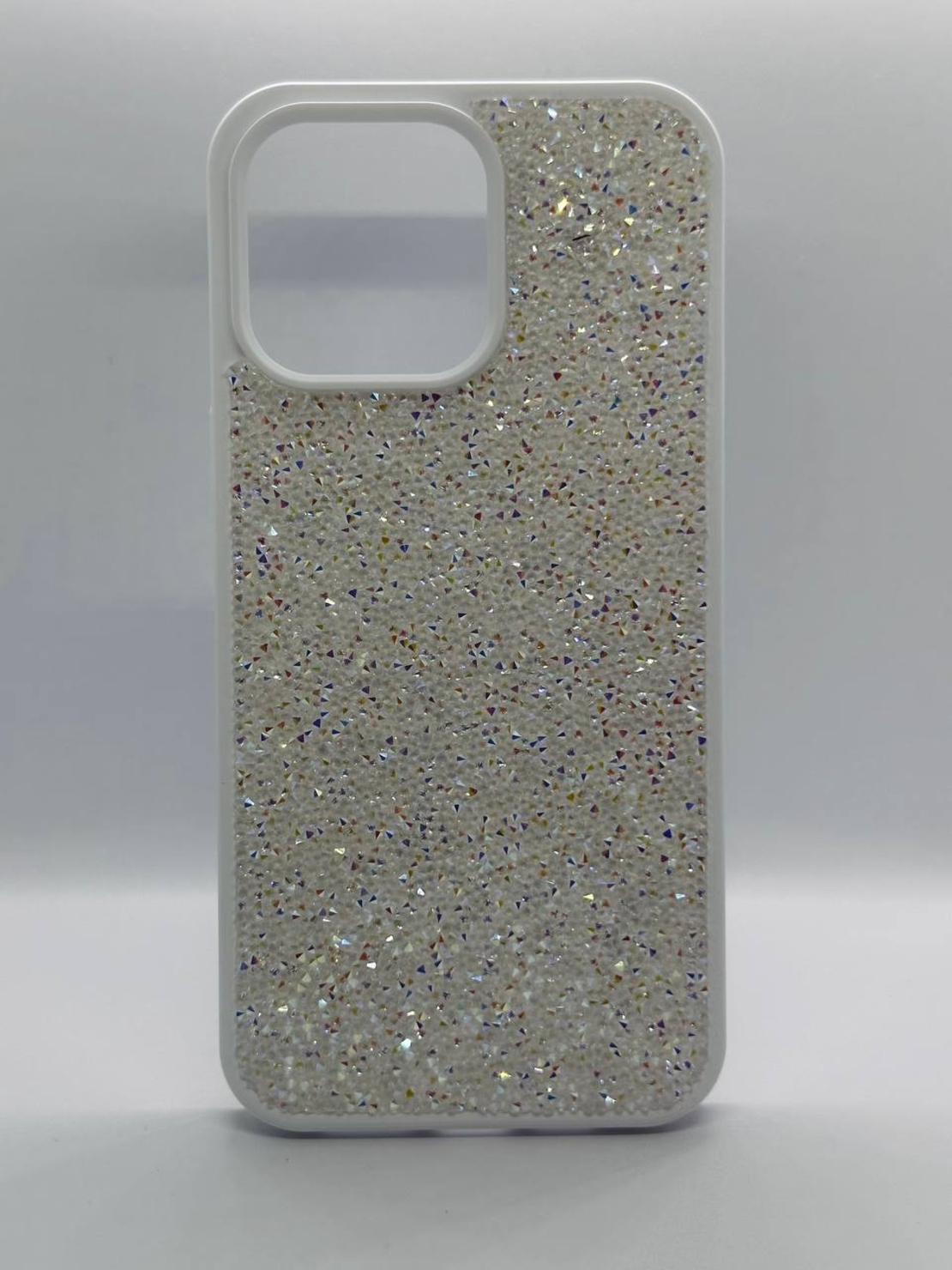 Luxury Crystal White Case RT-12 за iPhone 15 pro