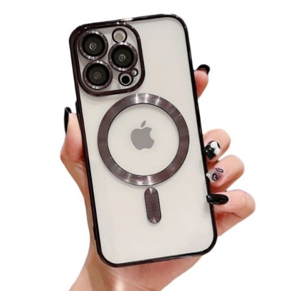 Кейс MG38 Luxury Case with Magsafe iPhone 17 Pro Max - Черен