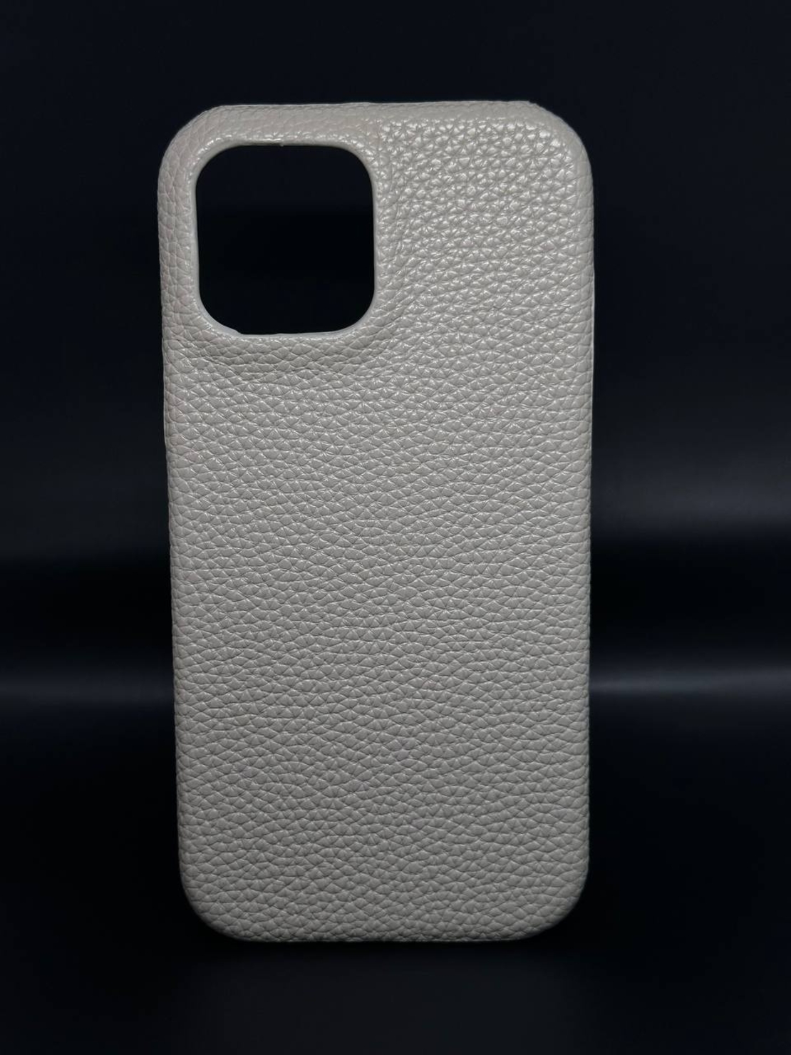 Луксозен, сив кожен калъф RT-16 за iPhone 13 pro