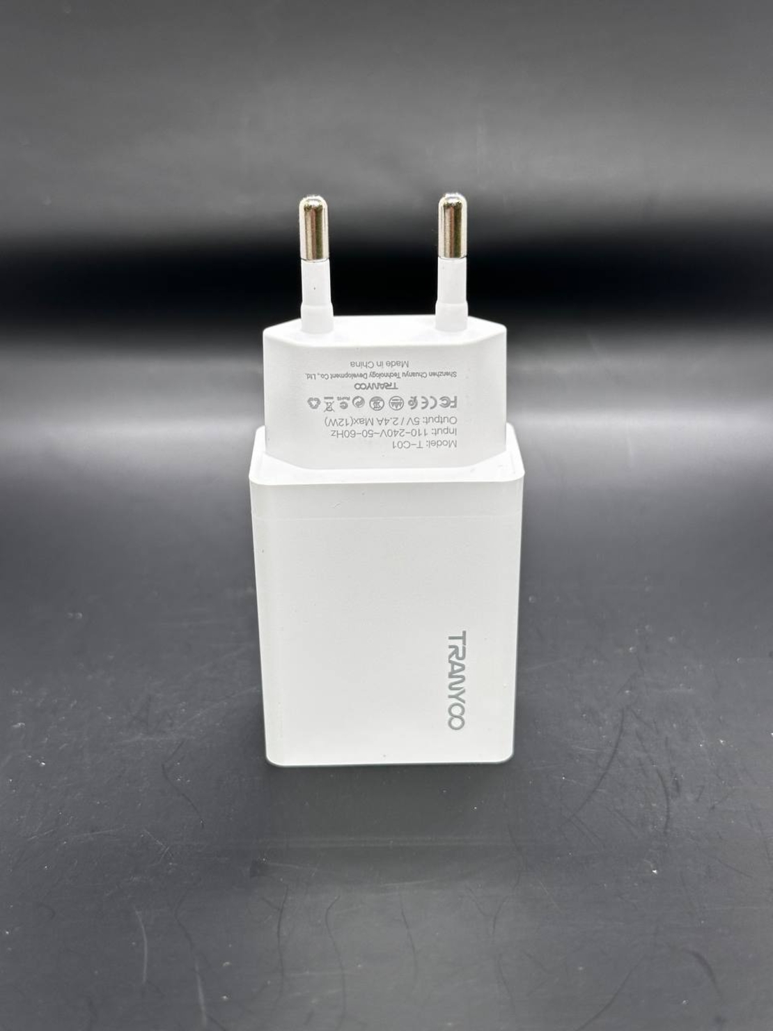 Fast Charge USB Адаптер 2.4а, 12w T-C01