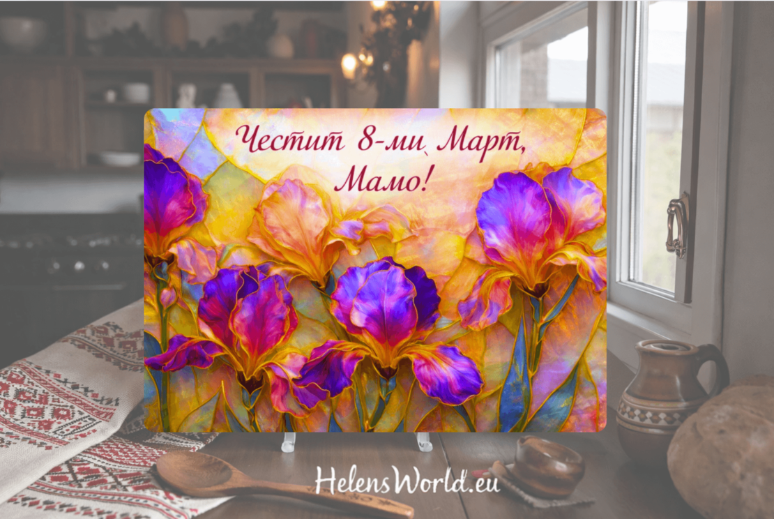 Стъклена дъска за рязане 