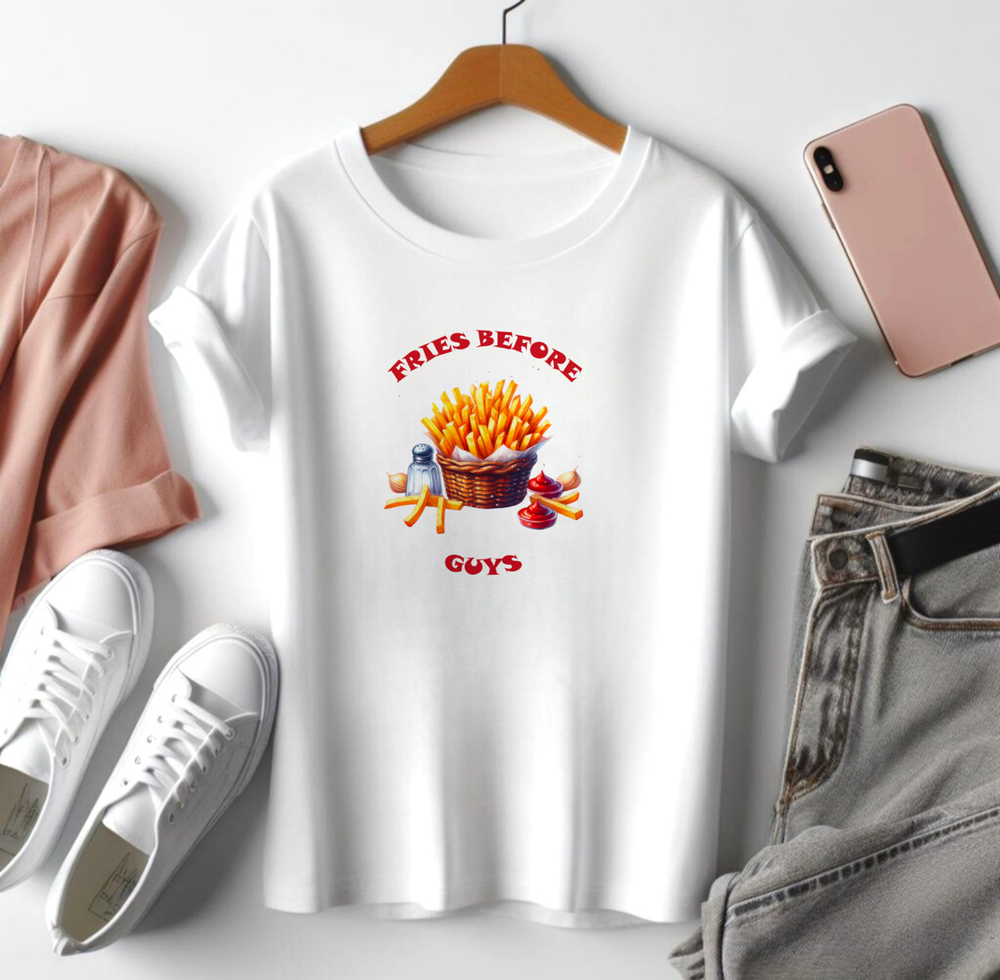 Тениска Fries before guys 4