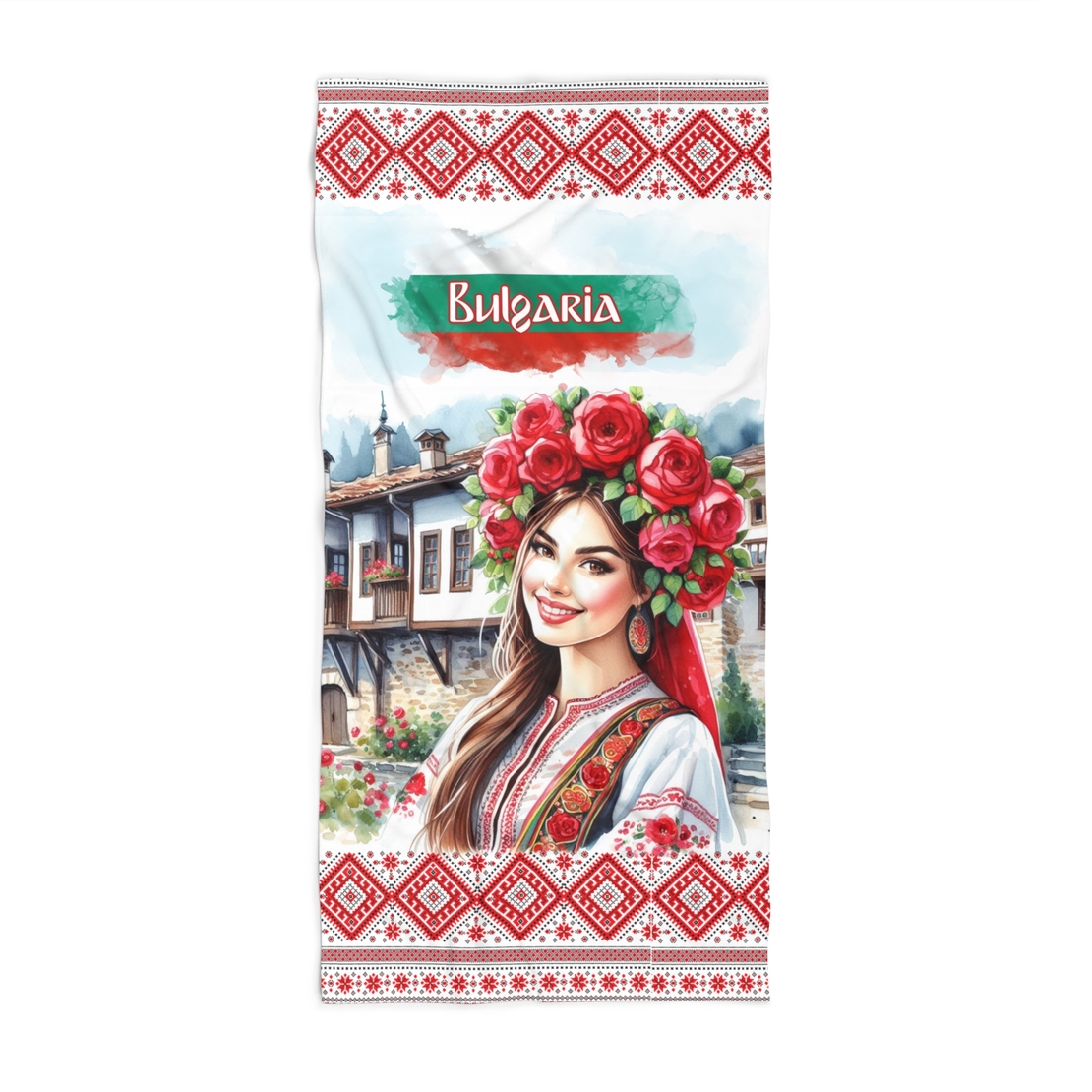 Кърпа за плаж Български мотиви 13