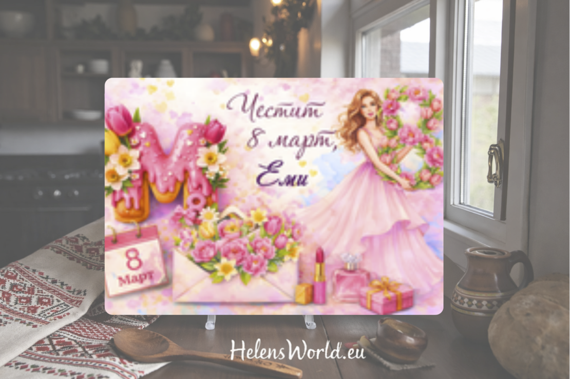 Стъклена дъска за рязане 