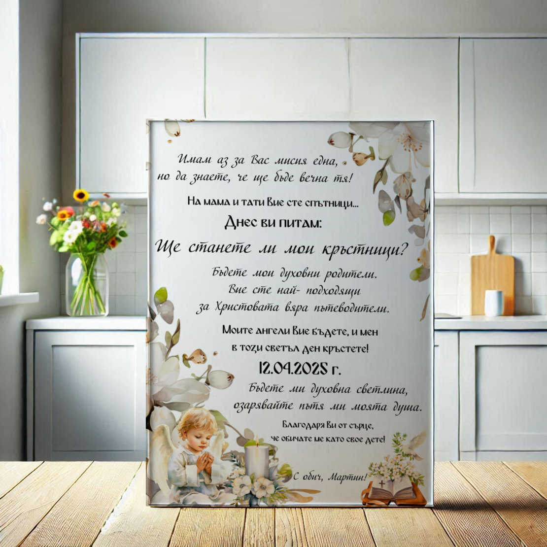 Стъклена дъска за рязане, 