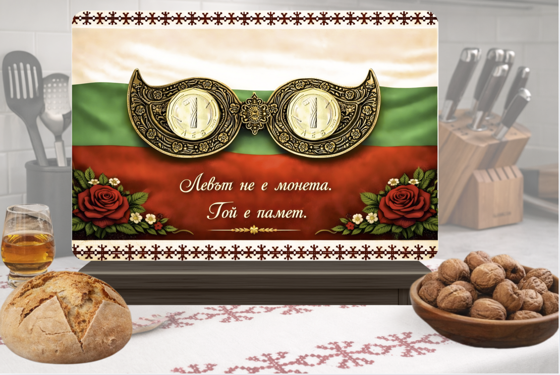 Стъклена дъска за рязане , 