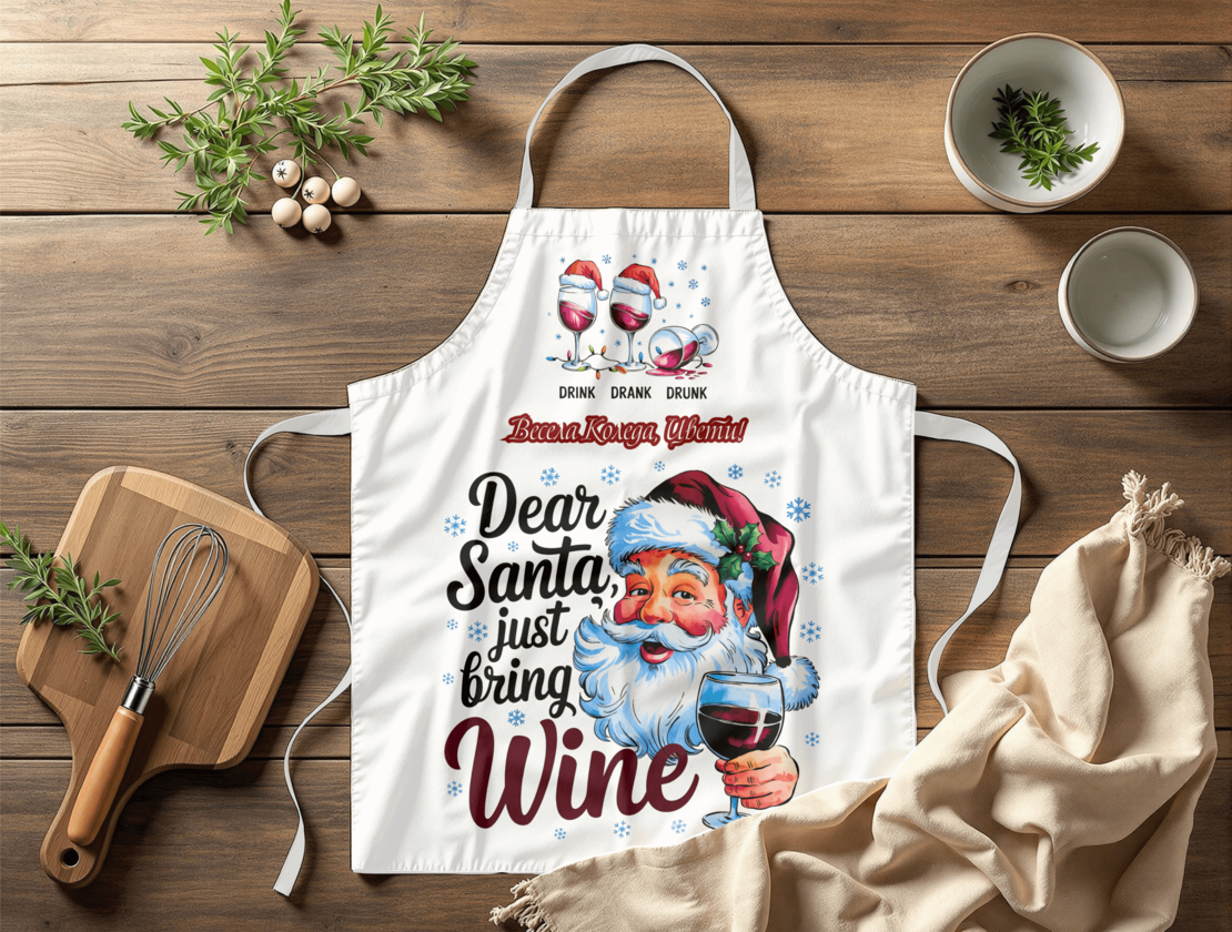 Престилка за готвене Коледа 11