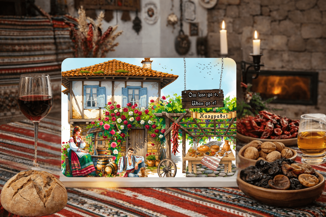 Стъклена дъска за рязане , 