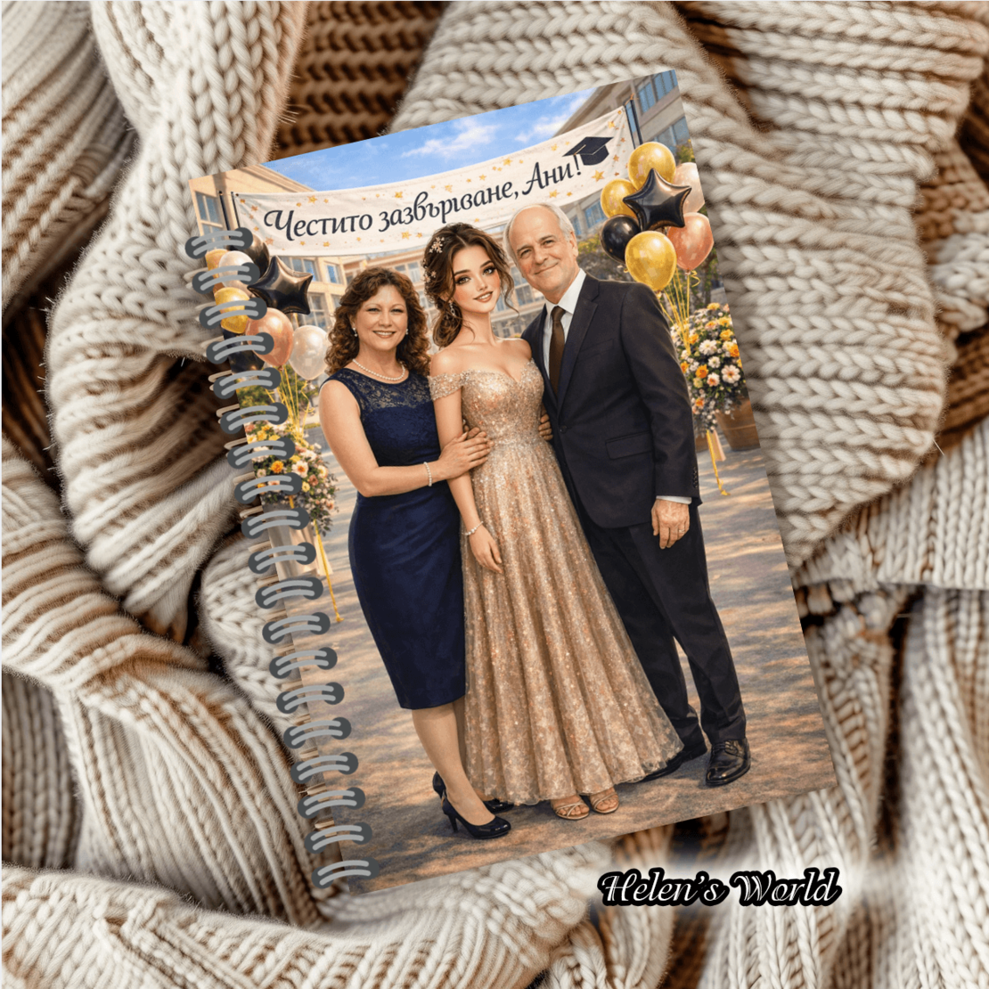 Персонализирани тефтери за абитуриенти момче или момиче