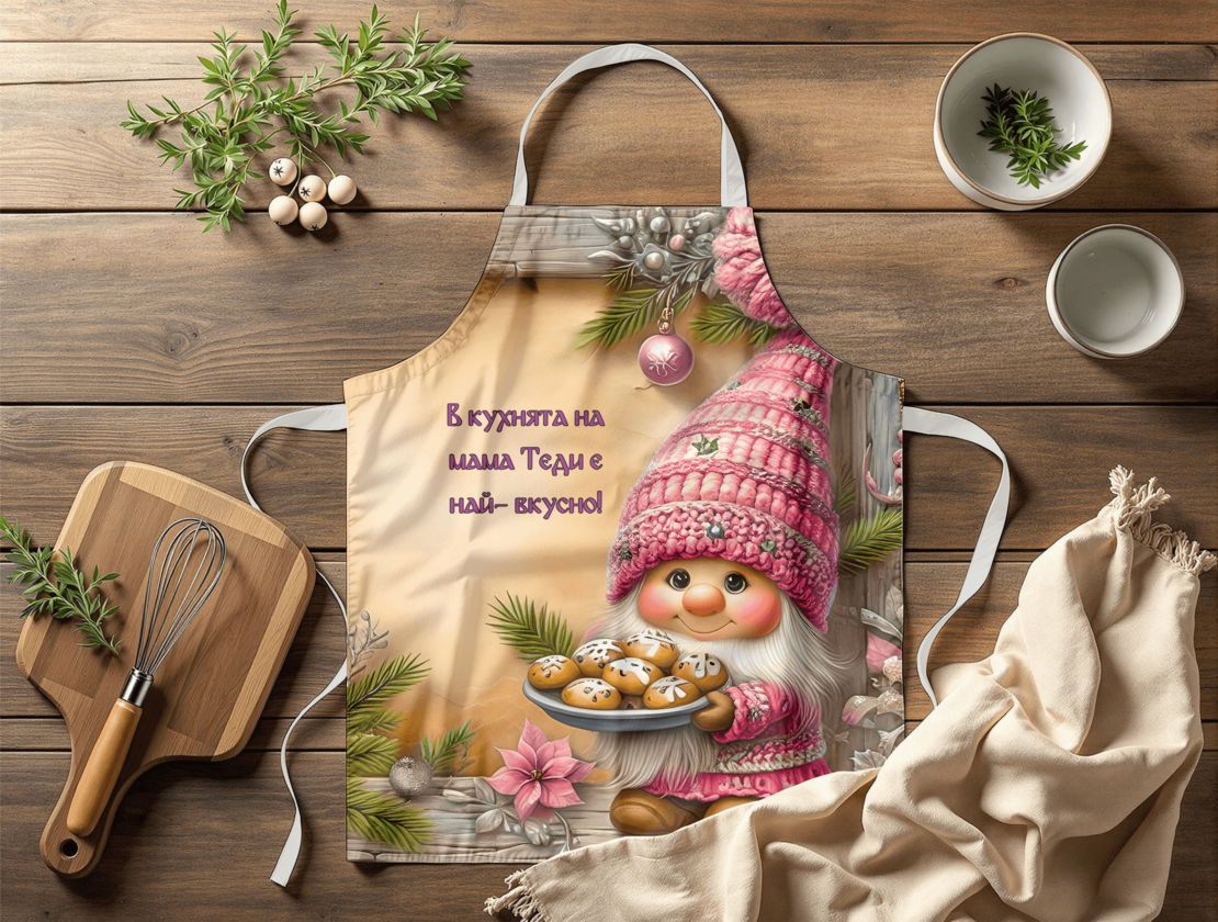 Престилка за готвене Коледа 5