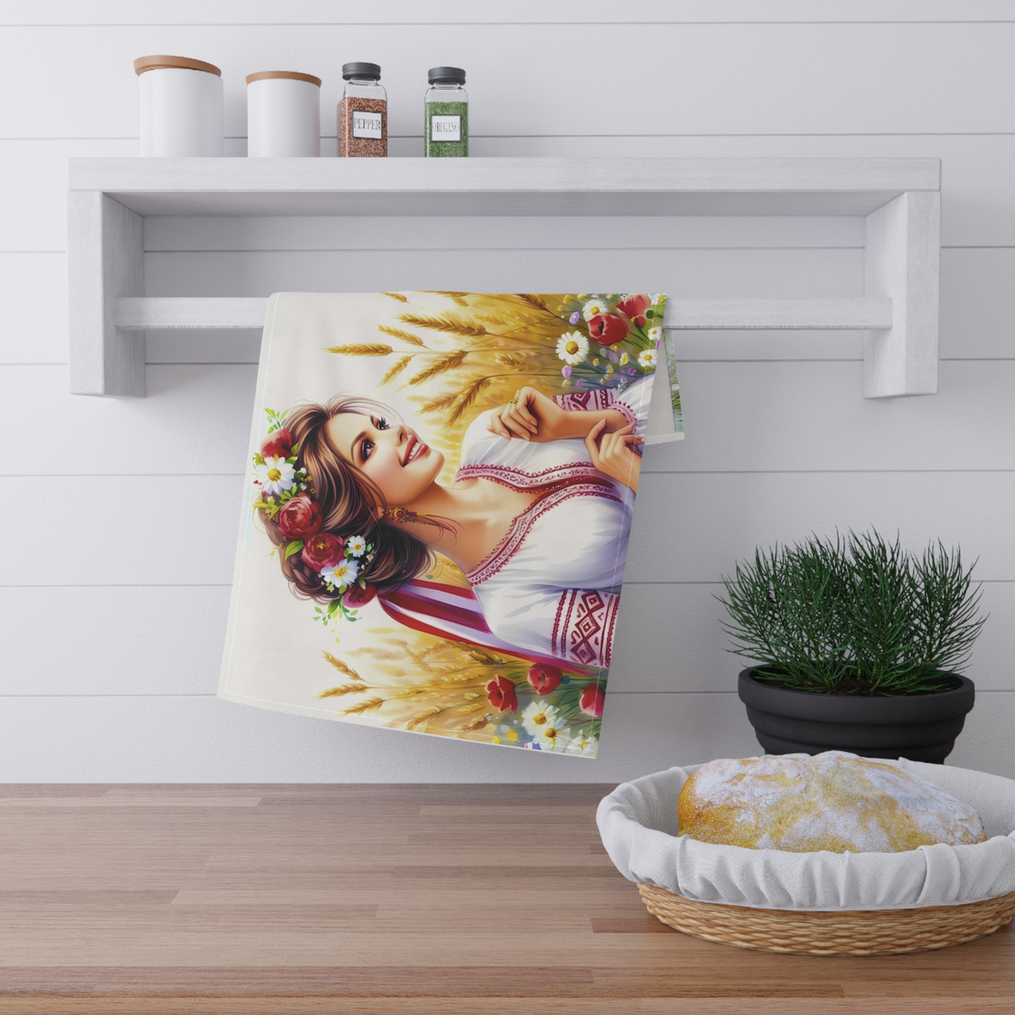 Персонализирана кухненска кърпа България 30×50 см 6