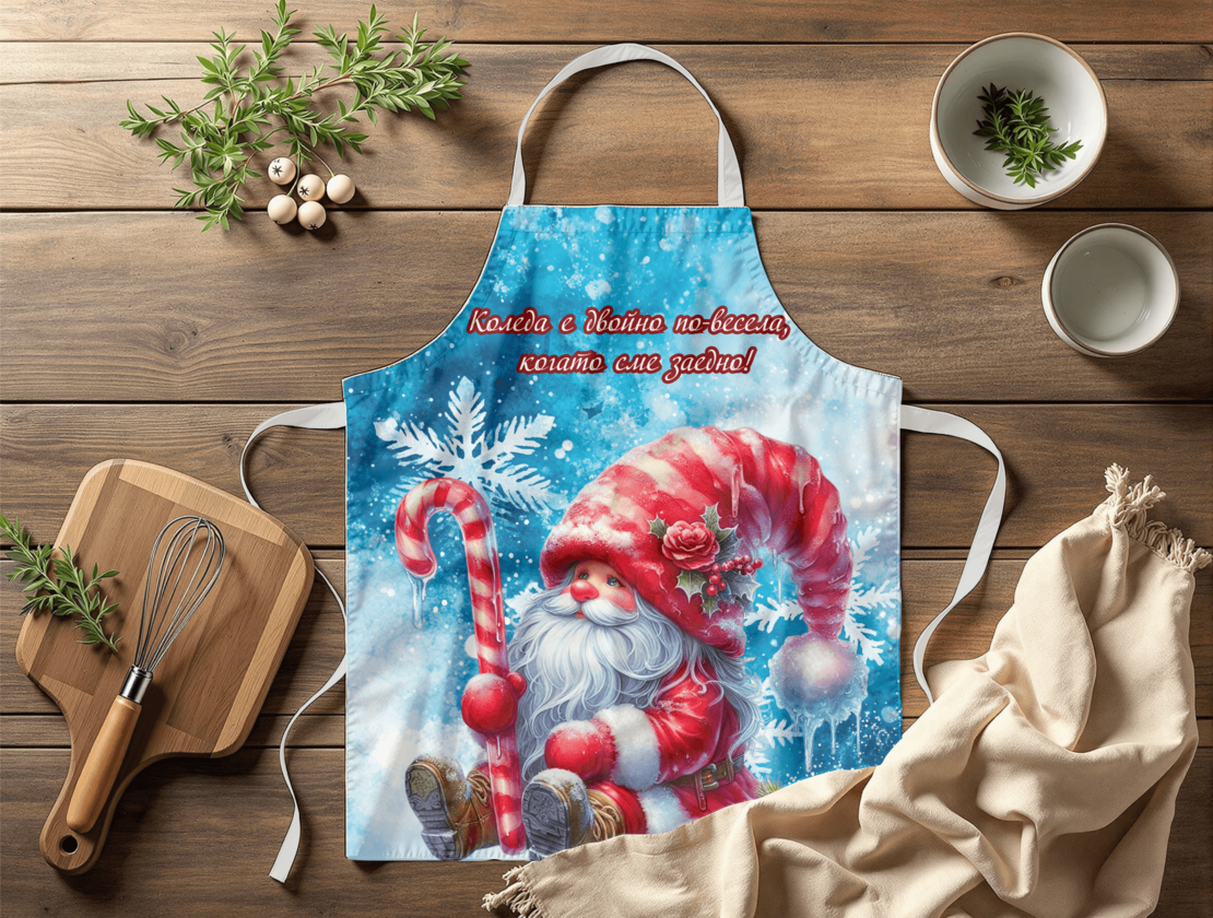 Престилка за готвене Коледа 12