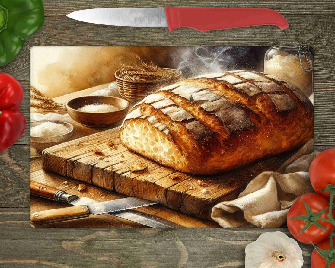 Стъклена дъска за рязане , Хляб, Трапеза 5