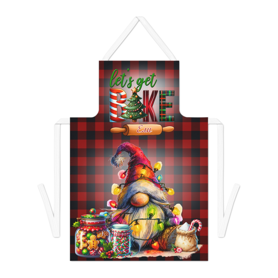 Престилка за готвене Коледа Гном