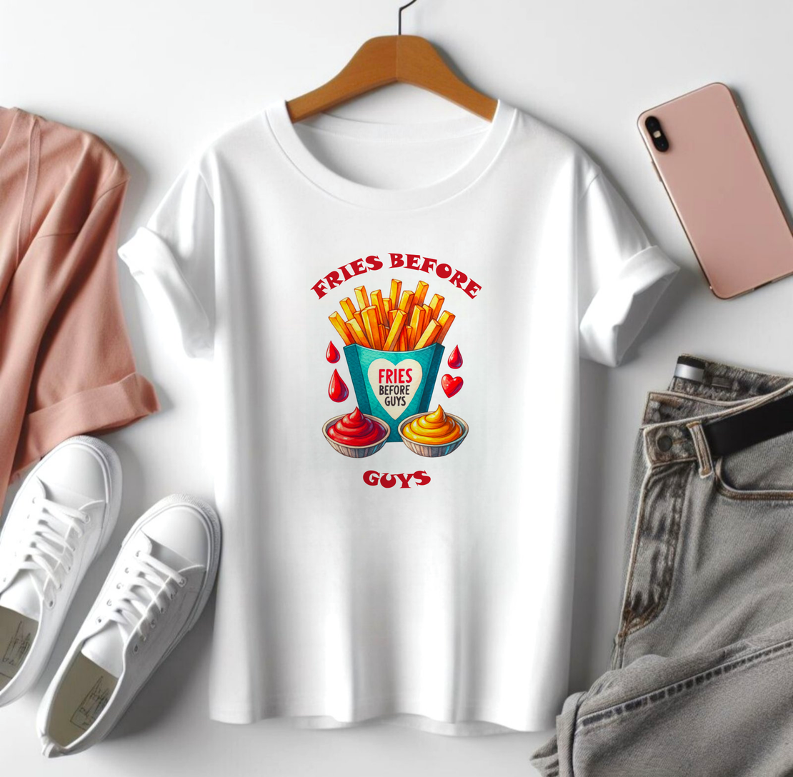 Тениска Fries before guys 3