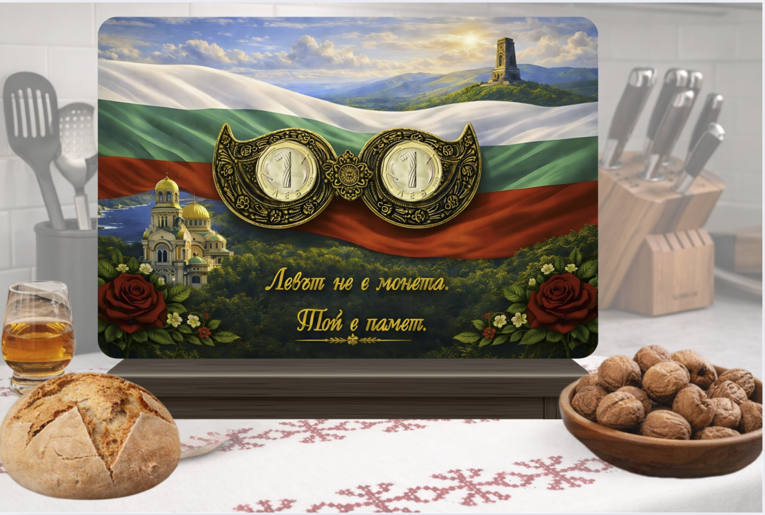 Стъклена дъска за рязане , 