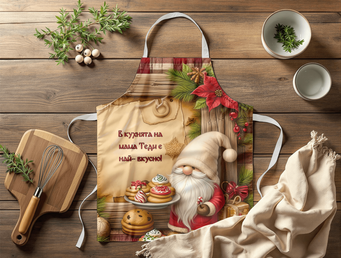 Престилка за готвене Коледа 6