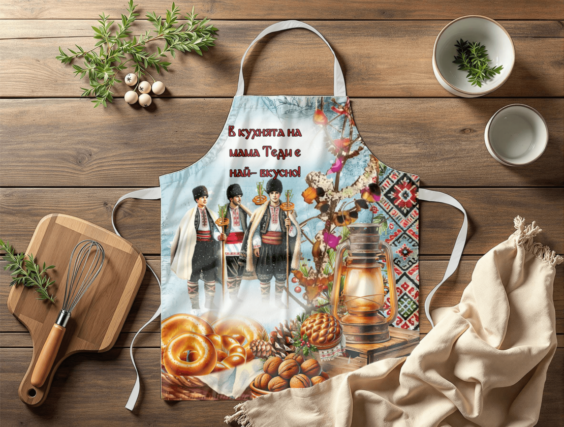 Престилка за готвене Коледа 10