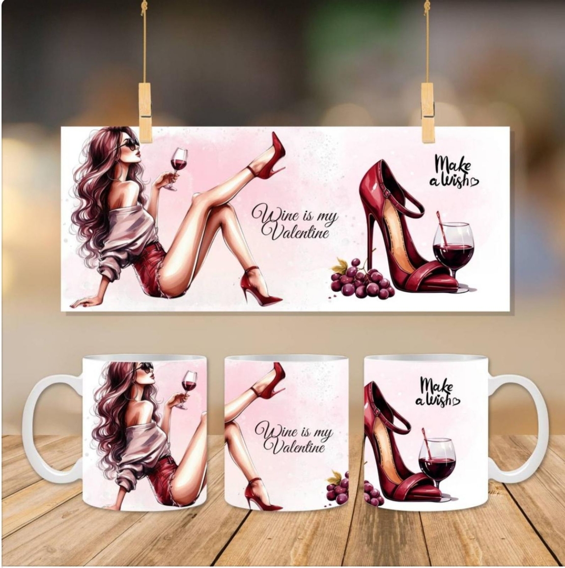 Чаша: Wine is my Valentine 2