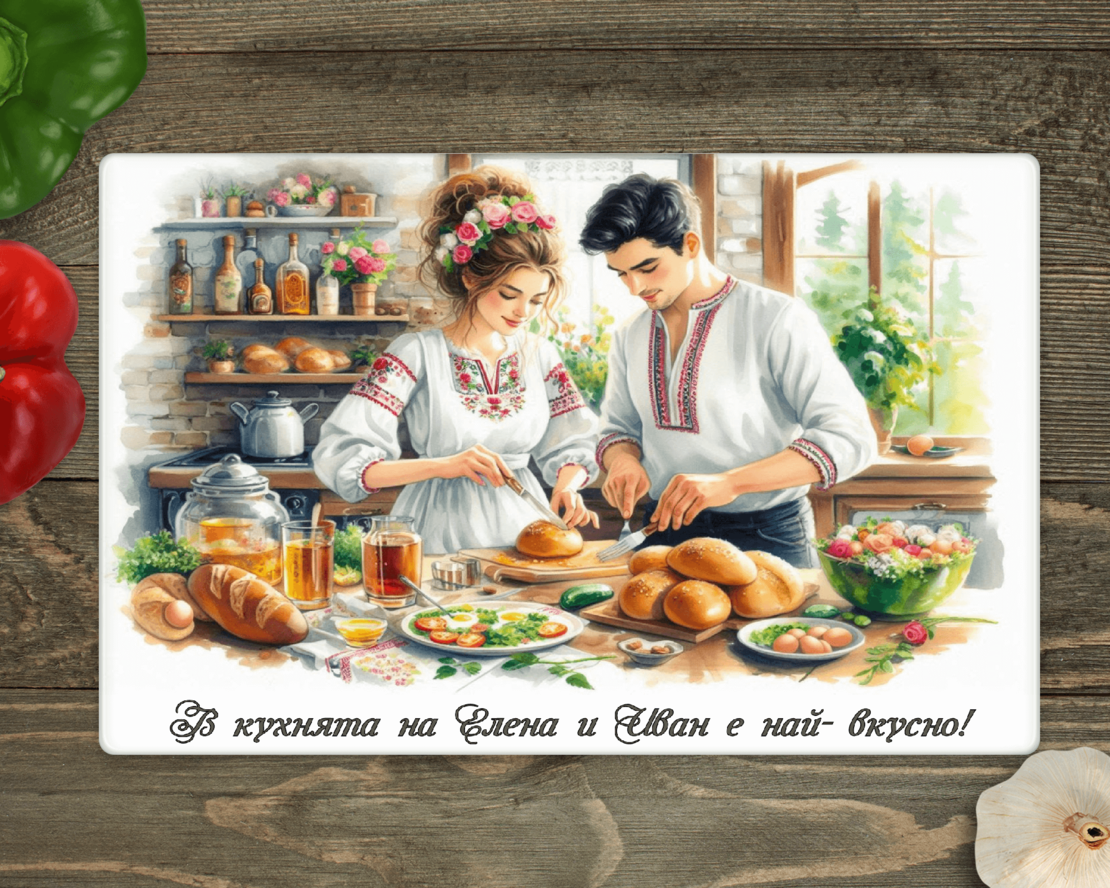 Стъклена дъска за рязане, В кухняна 2