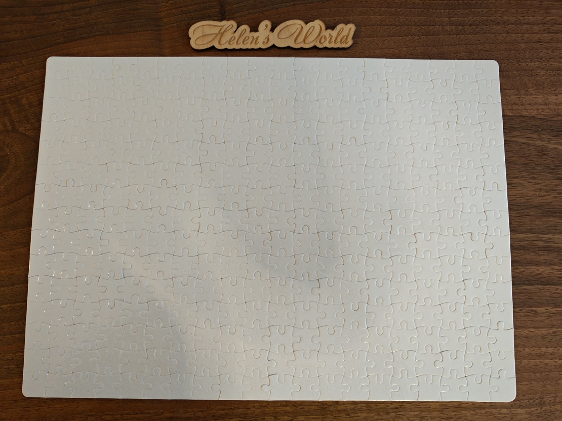 Картонен пъзел Аз обичам България 1