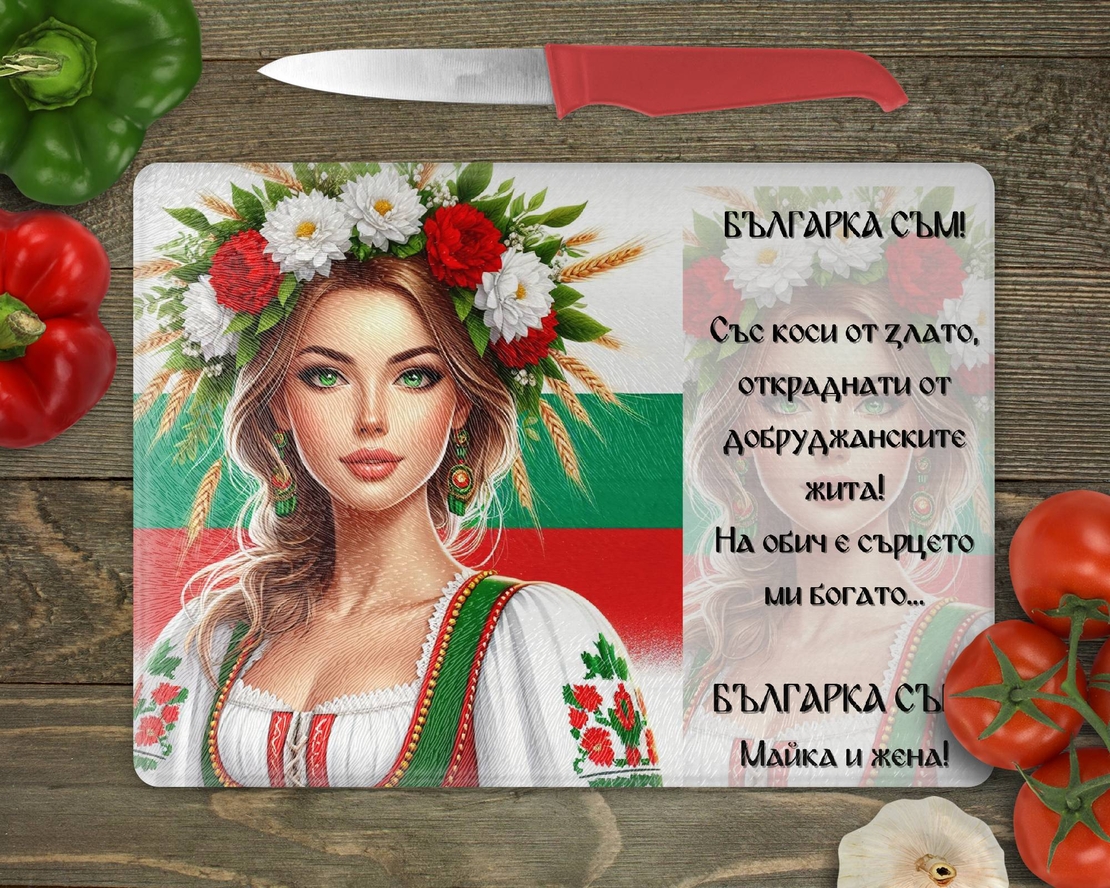 Стъклена дъска за рязане , България 2