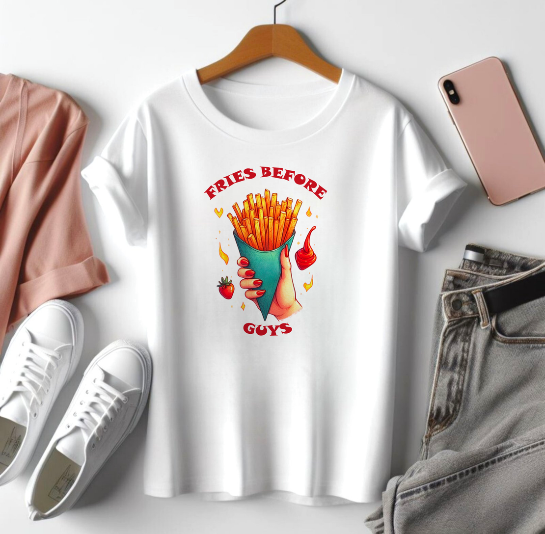 Тениска Fries before guys 2