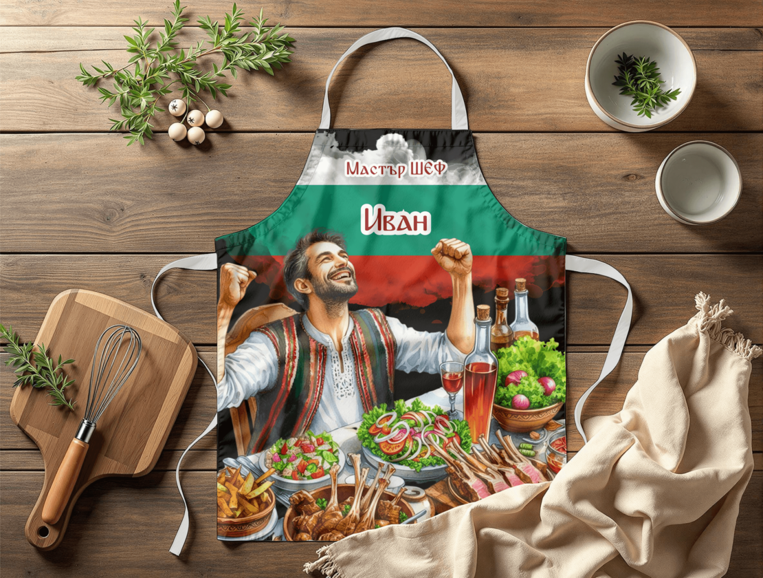 Престилка за готвене Шеф Готвач Приятели 5