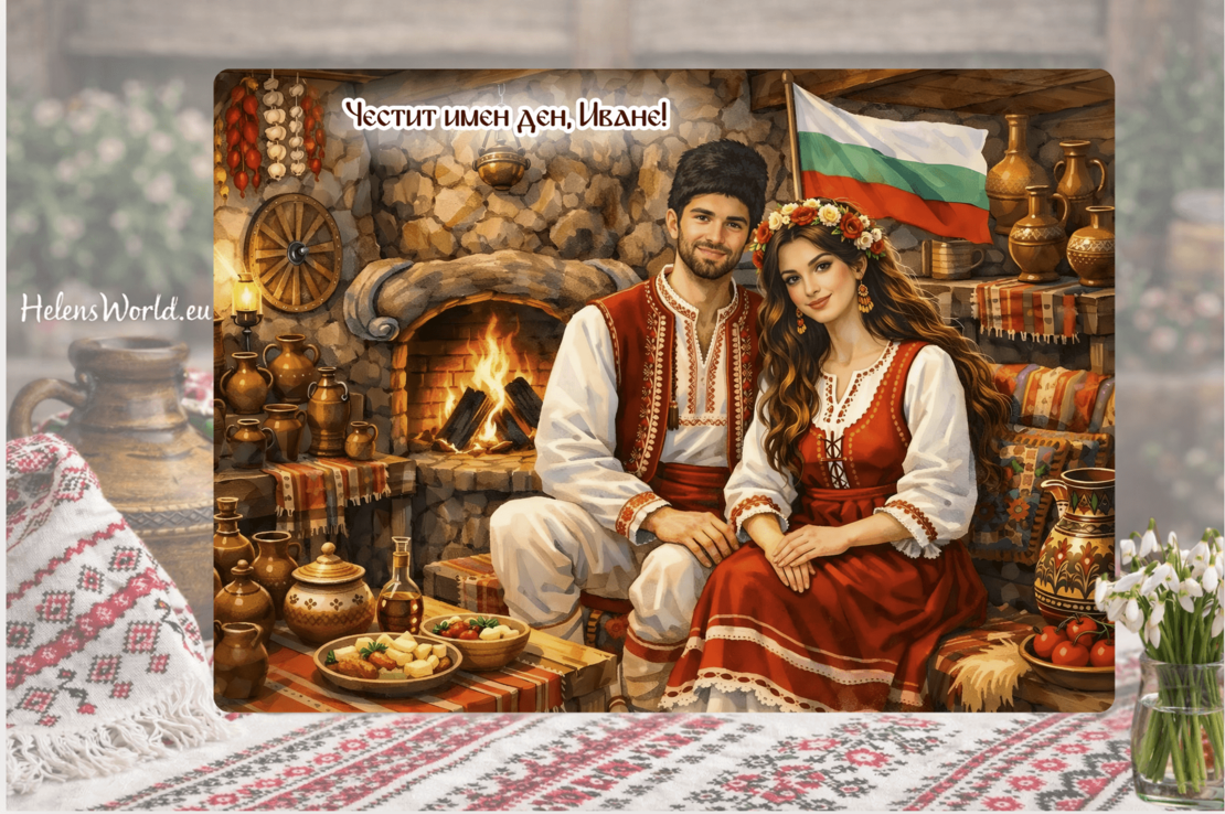 Стъклена персонализирана дъска  Имен ден, Рожден ден 1