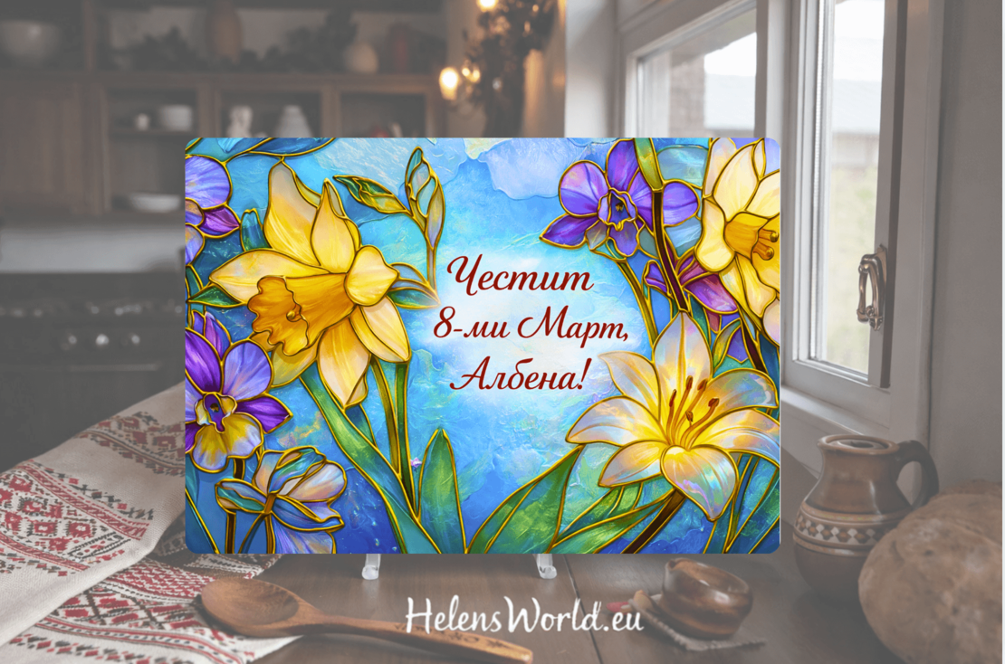 Стъклена дъска за рязане 