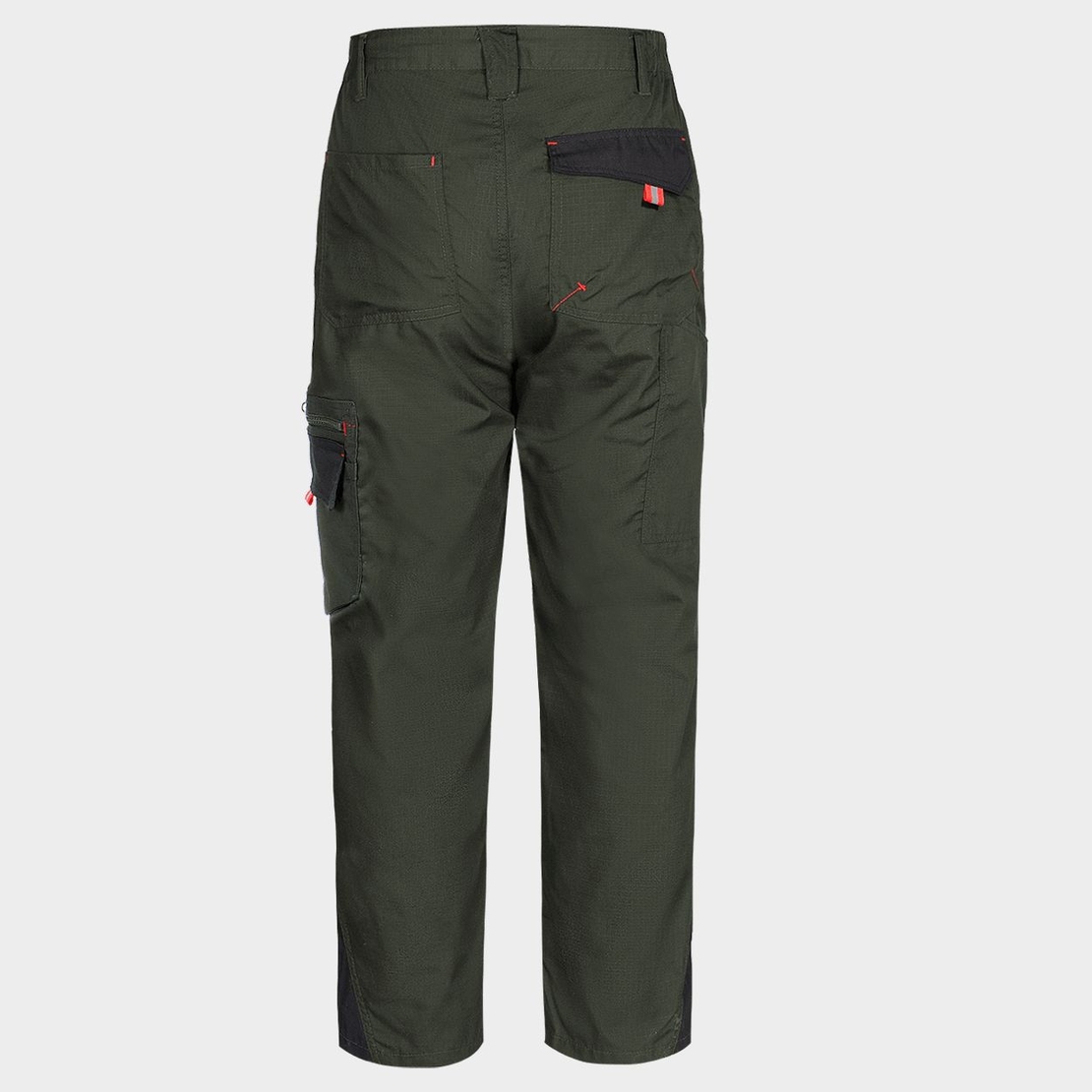 Работен панталон PRISMA LIGHT STRETCH OLIVE/BLACK