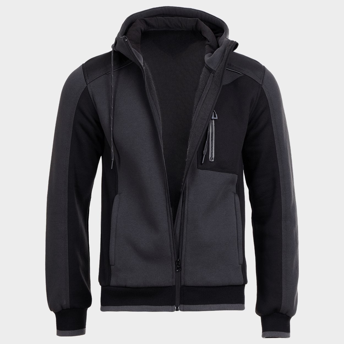 Работен суитшърт REVOLT 2.0 GREY/BLACK