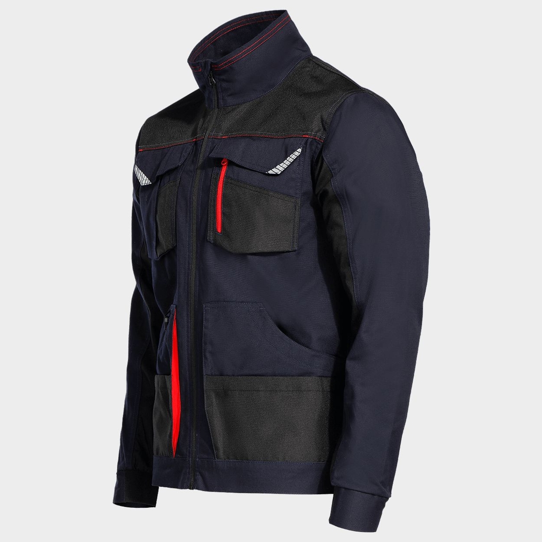 Работно яке KASTOR STRETCH DARK BLUE/RED