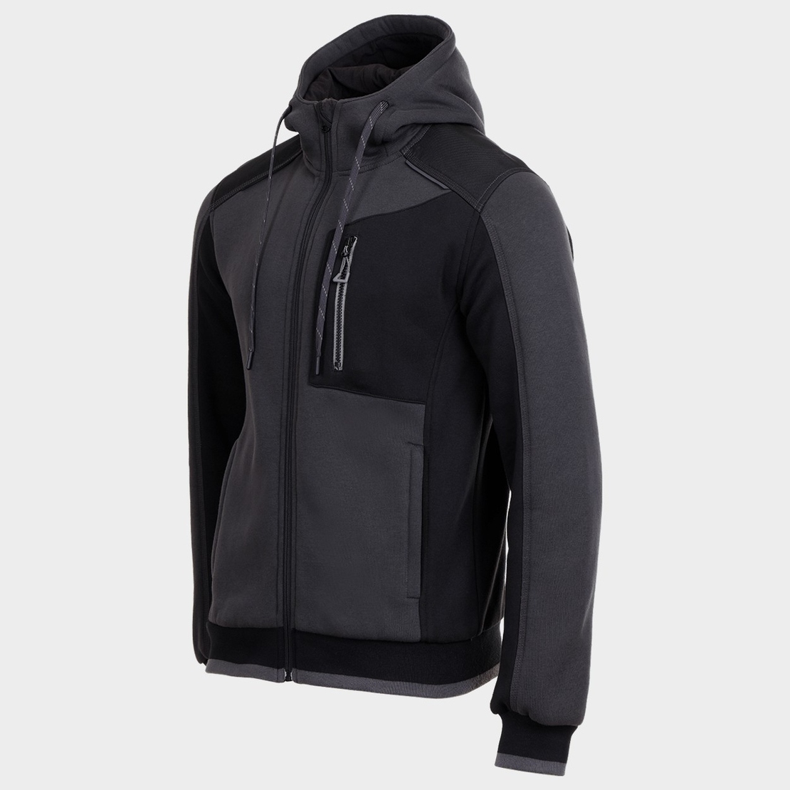 REVOLT GREY/BLACK Суитшърт