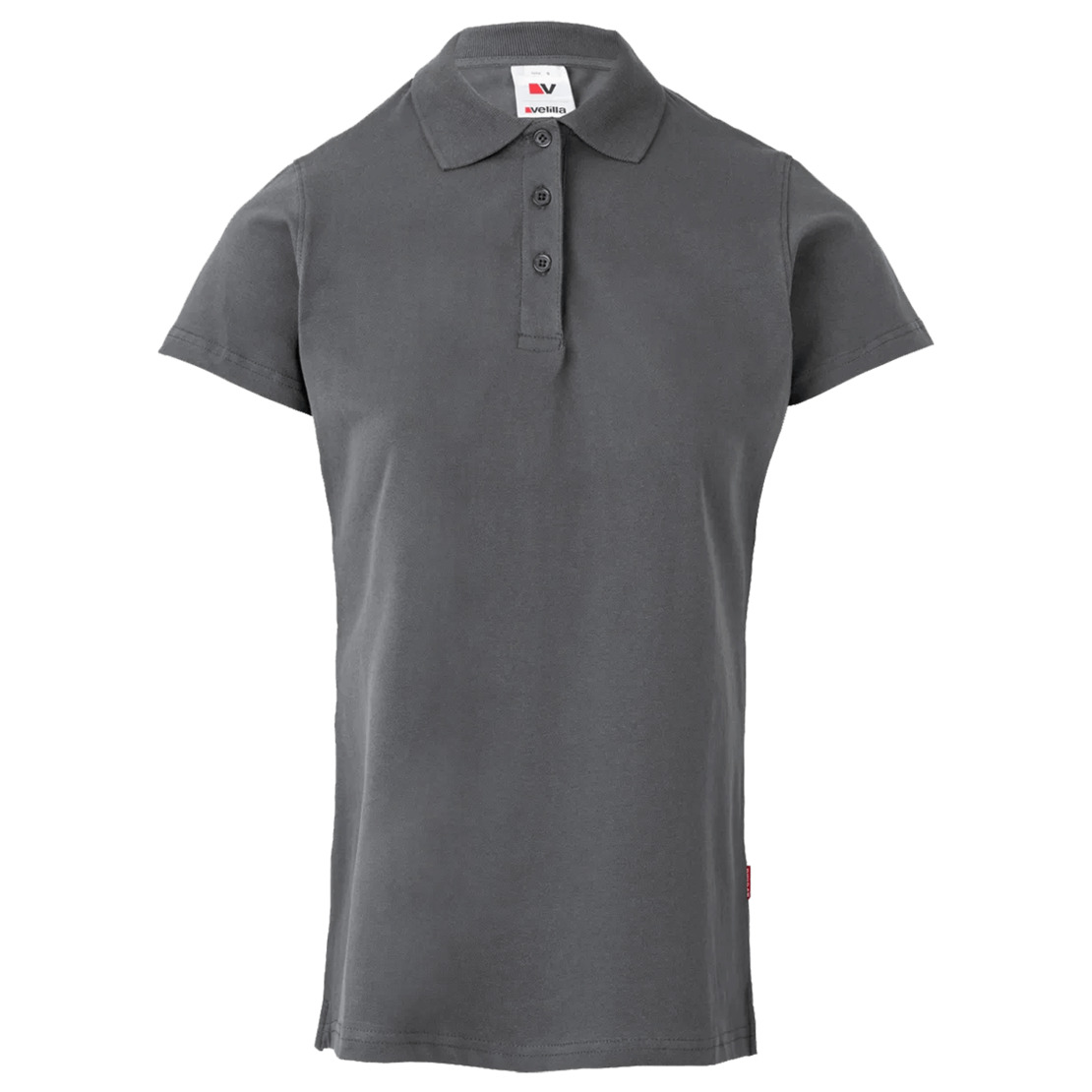 Дамска тениска с яка VELILLA GREY