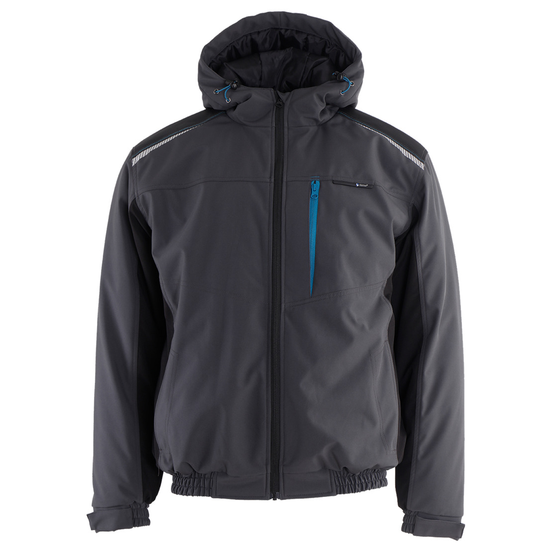 REVOLT SOFTSHELL WINTER GREY/BLACK Работно яке