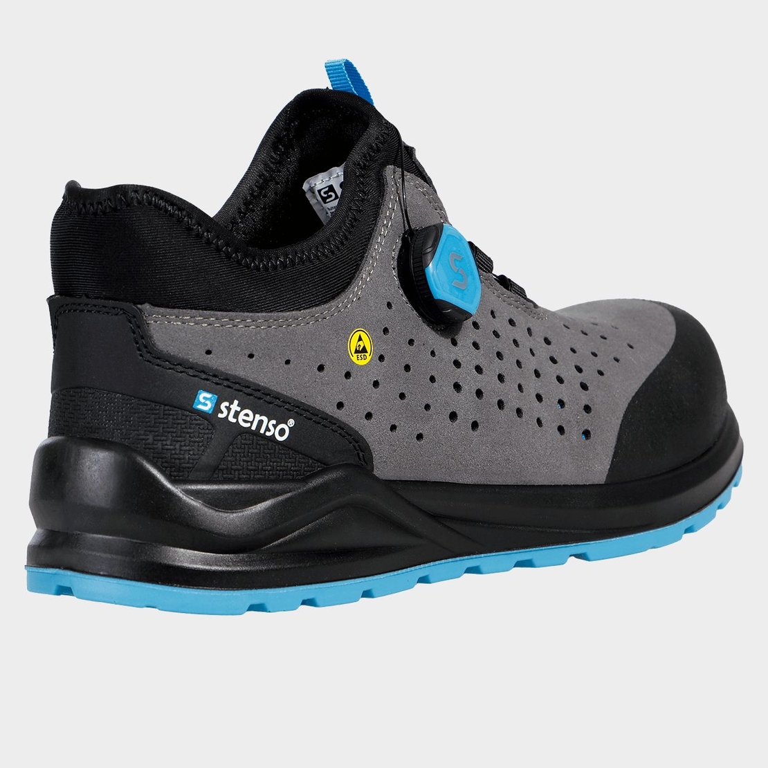 Работни обувки JETT ULTRA S1PS ESD GREY/BLUE