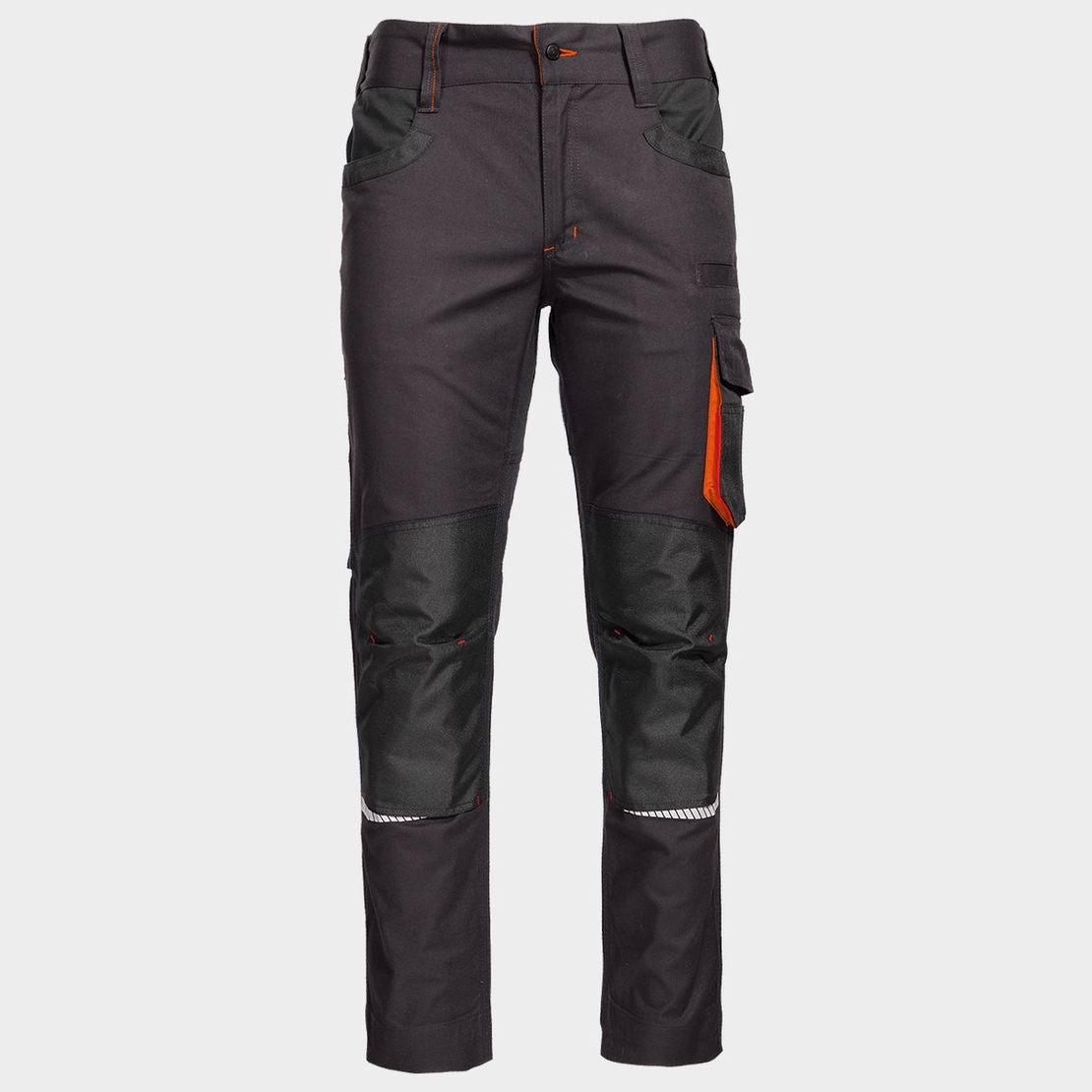 Работен панталон KASTOR STRETCH GREY/ORANGE