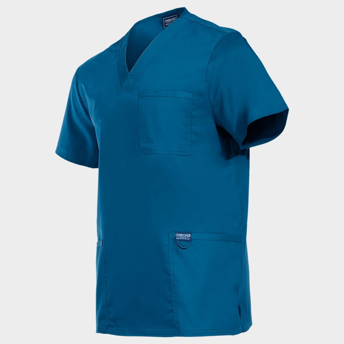 Мъжка медицинска туника CHEROKEE V-NECK CARIBBEAN BLUE WWE670