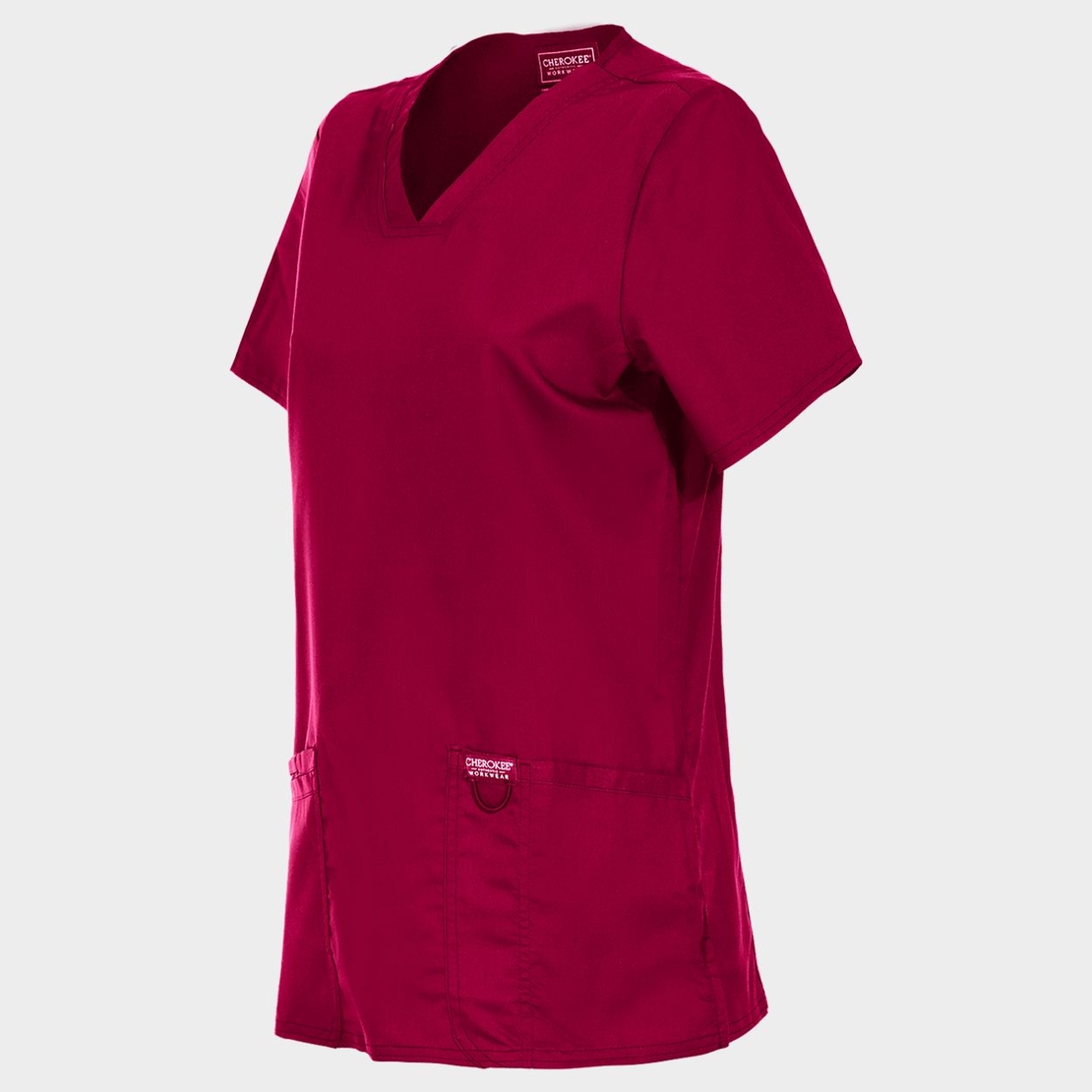 Дамска медицинска туника CHEROKEE V-NECK BURGUNDY WWE620