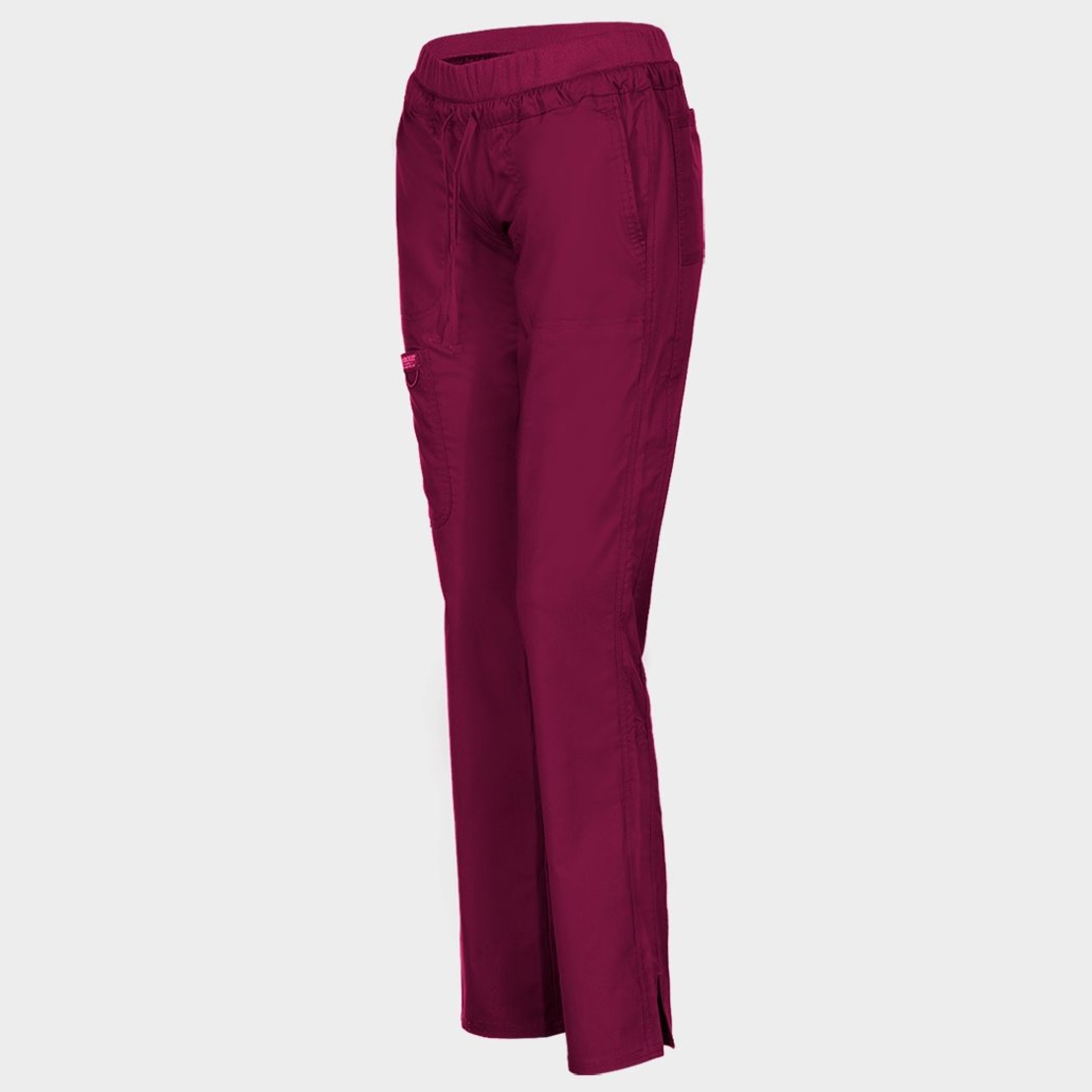 Дамски медицински панталон CHEROKEE MR TAPERED BURGUNDY WWE105