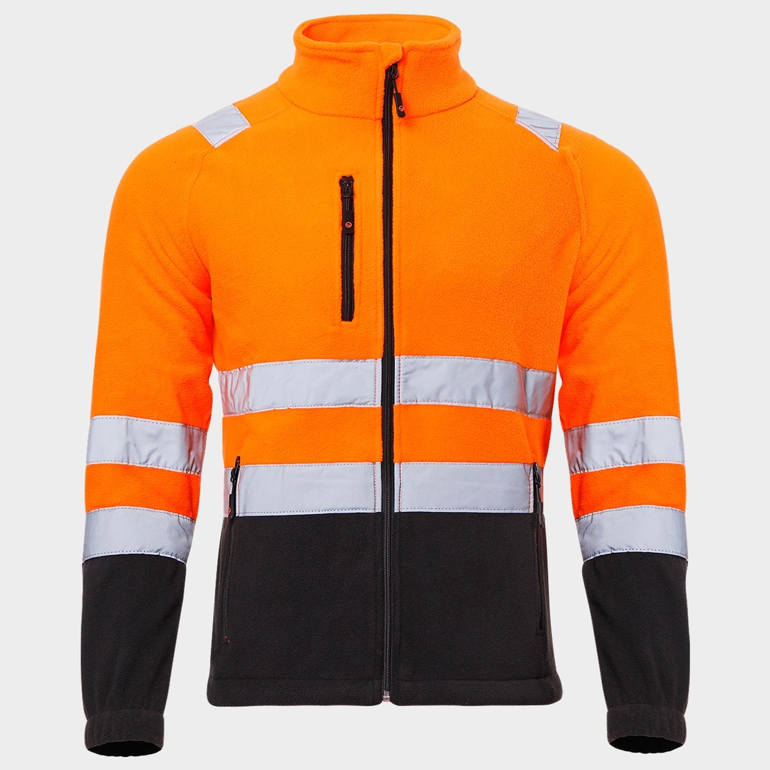 PRISMA HV ORANGE FLEECE Сигнален суитшърт