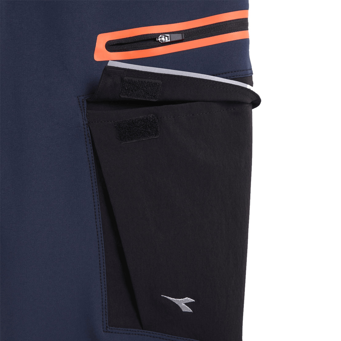 DIADORA PANT HYBRID CARGO BLACK/BLUE Работен панталон